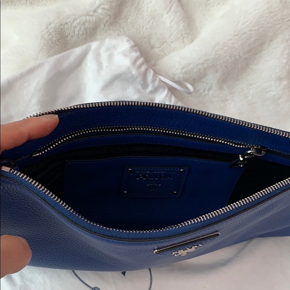 Prada leather wrist pouch - Picture 6 of 8